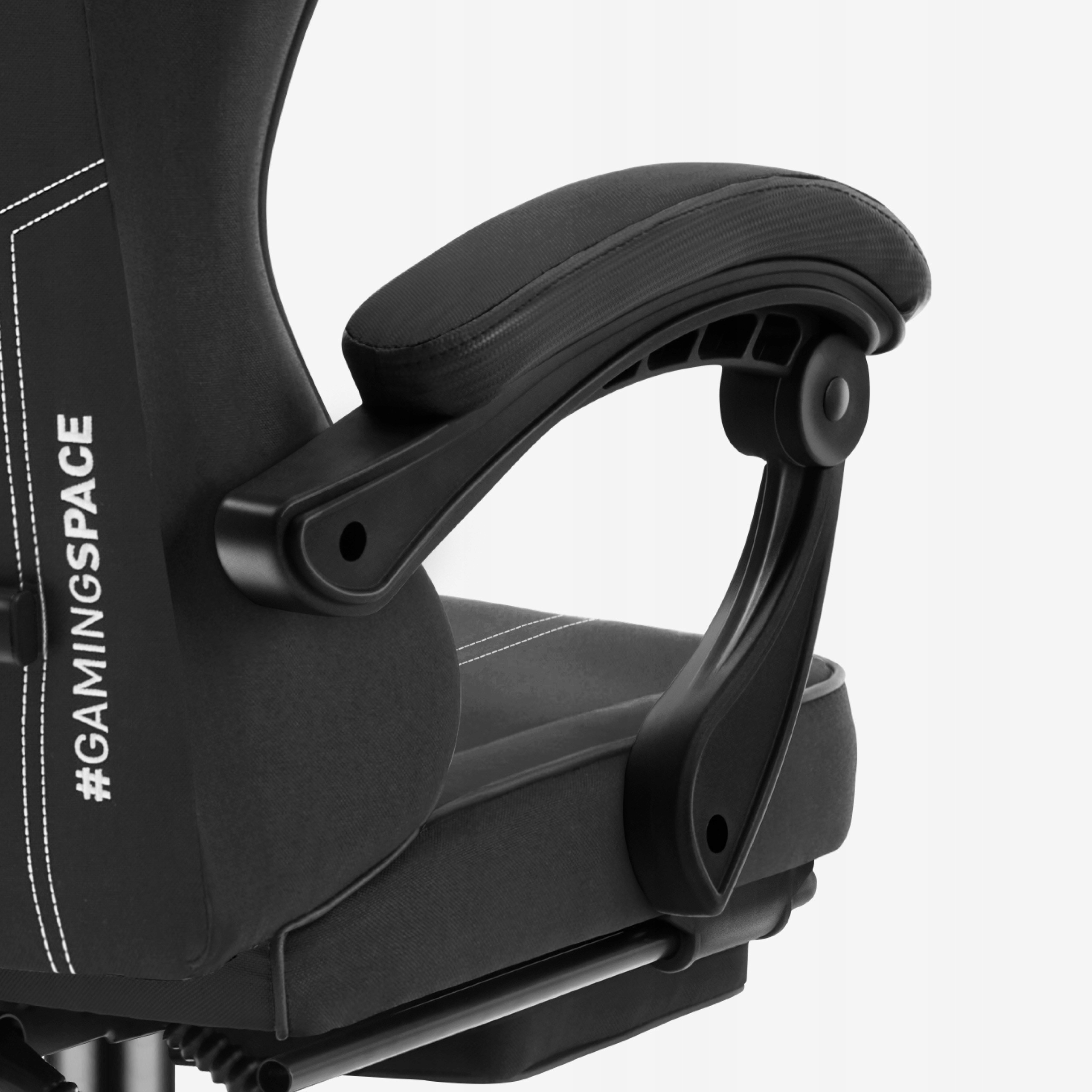 ПОВОРОТНЕ ІГРОВЕ КРІСЛО GAMER Huzaro Force 3.7 Carbon Black З ПІДНІЖКОЮ Бренд Huzaro