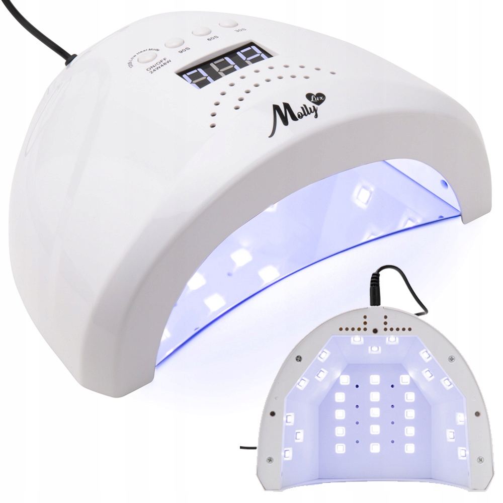 

Lampa Do Paznokci Uv/led 48W Hybrydy Żele 30 Diod