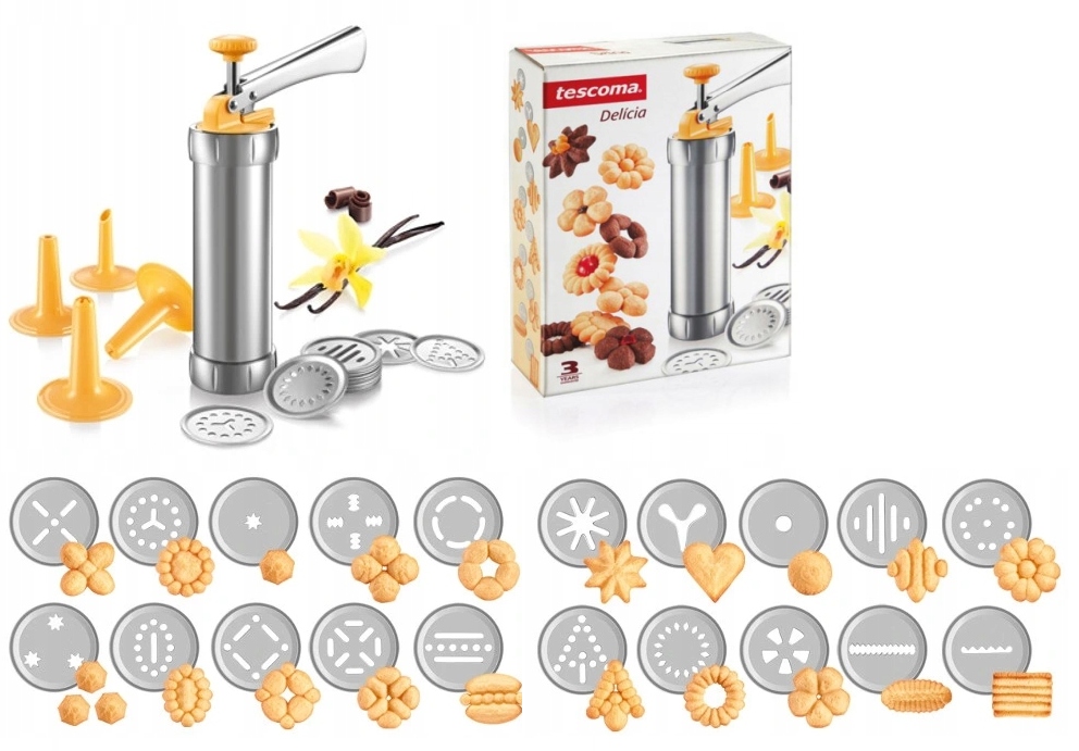 

Praska Dekorator Szpryca Do Ciastek Ciasta Tescoma