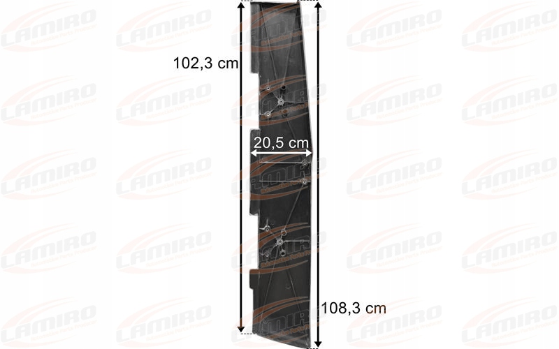 RENAULT MAGNUM DXI ZABUDOWA BOCZNA OTWIERANA PRAWA LISTWA Producent części Lamiro