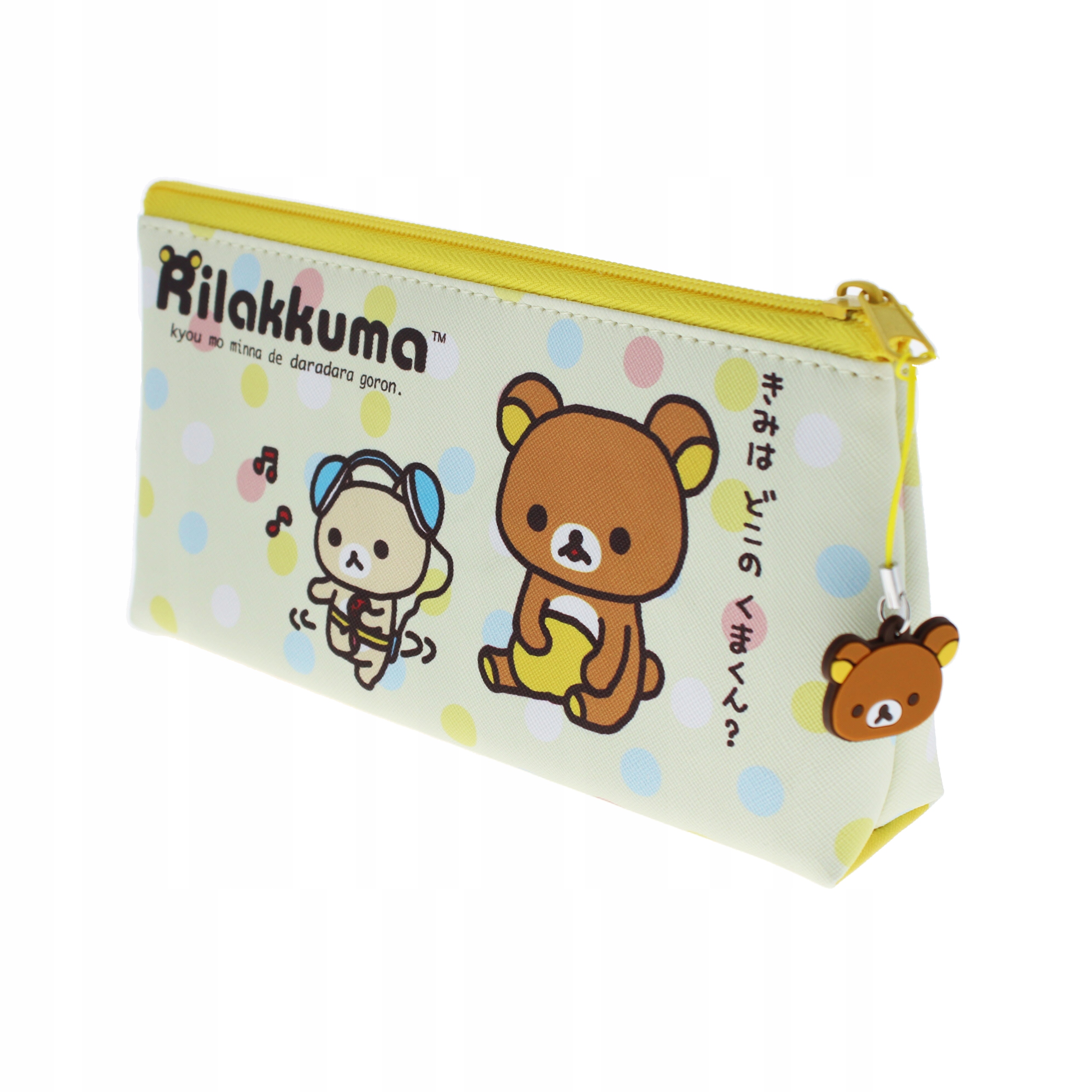 

Miś Rilakkuma piórnik kosmetyczka 21x11x5cm