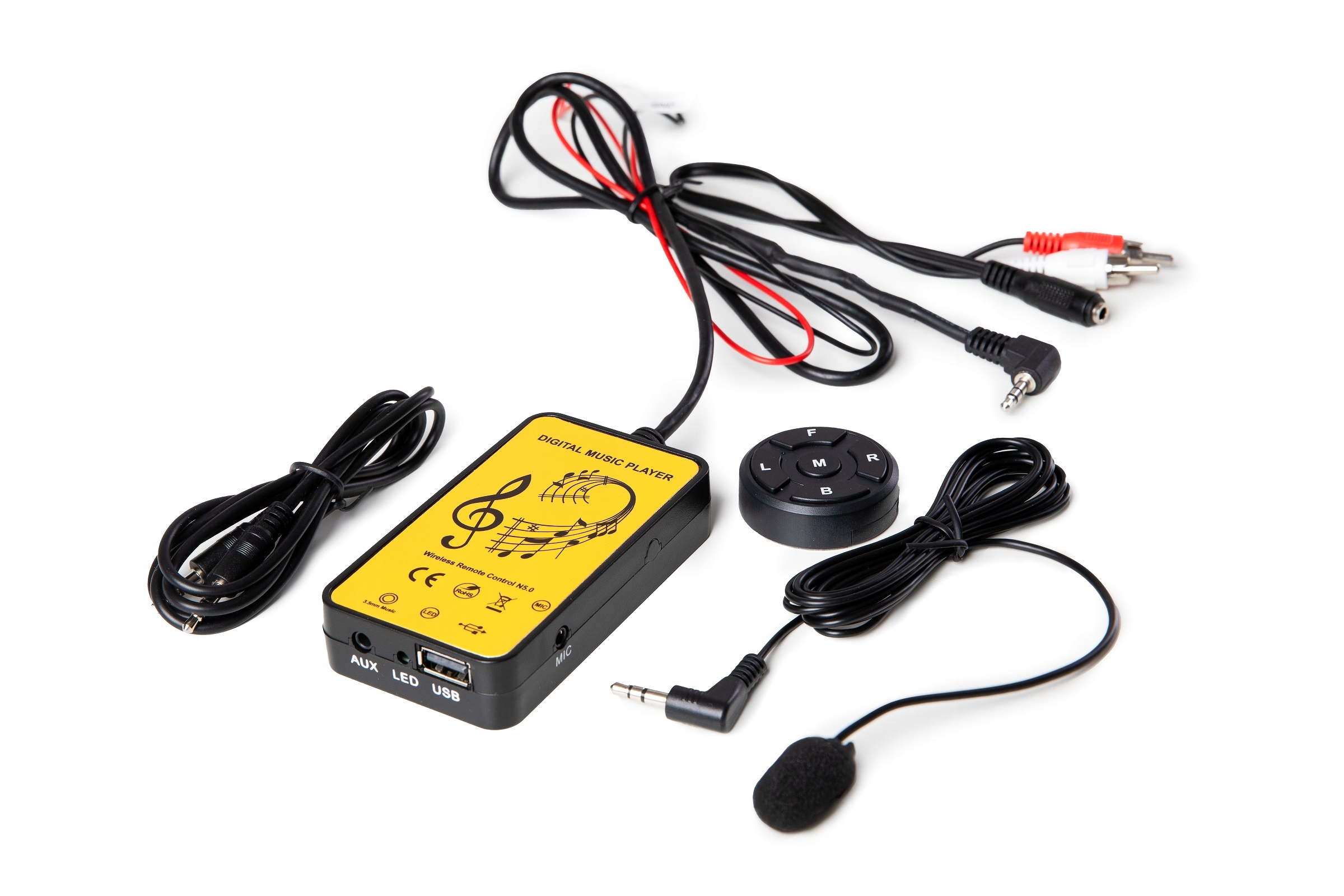 MODUŁ BLUETOOTH USB AUX DO RADIA SAMOCHODOWEGO Sklep, Opinie, Cena w