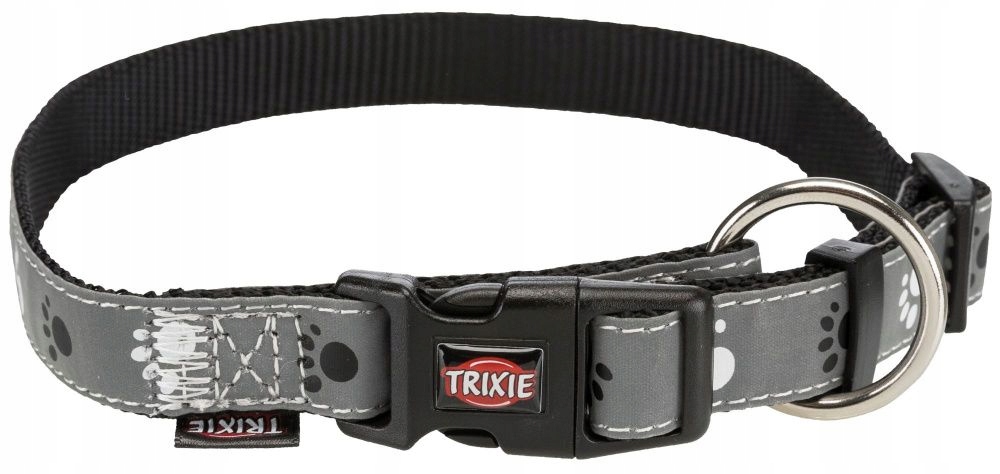 

Obroża odblaskowa dla psa Silver S-m-s 30-45cm