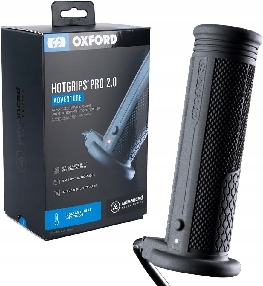 Ppodgrzewane Manetki Motocyklowe Oxford HotGrips Pro 2.0 Adventure