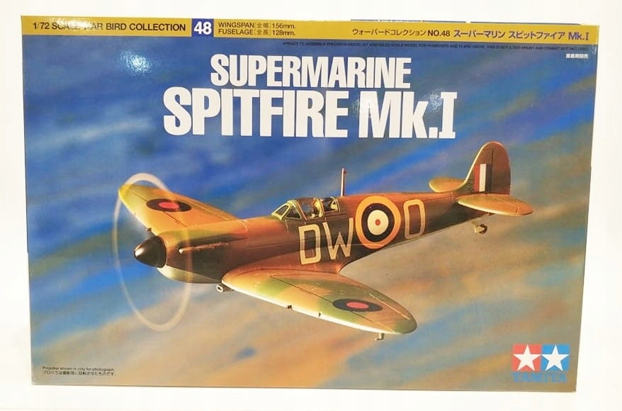 Tamiya 60748 1:72 Spitfire MK.1