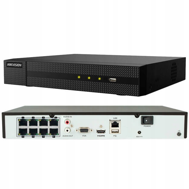 HWN-4108MH-8P - Rejestrator IP 8-kanałowy, 8x PoE