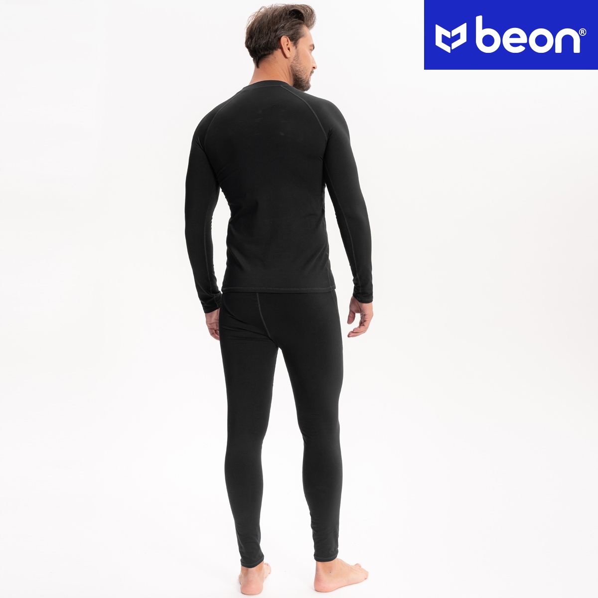 BIELIZNA TERMOAKTYWNA MĘSKA ODZIEŻ TERMICZNA KOMPLET ZESTAW NA ZIMĘ M Kolekcja Skin Pro