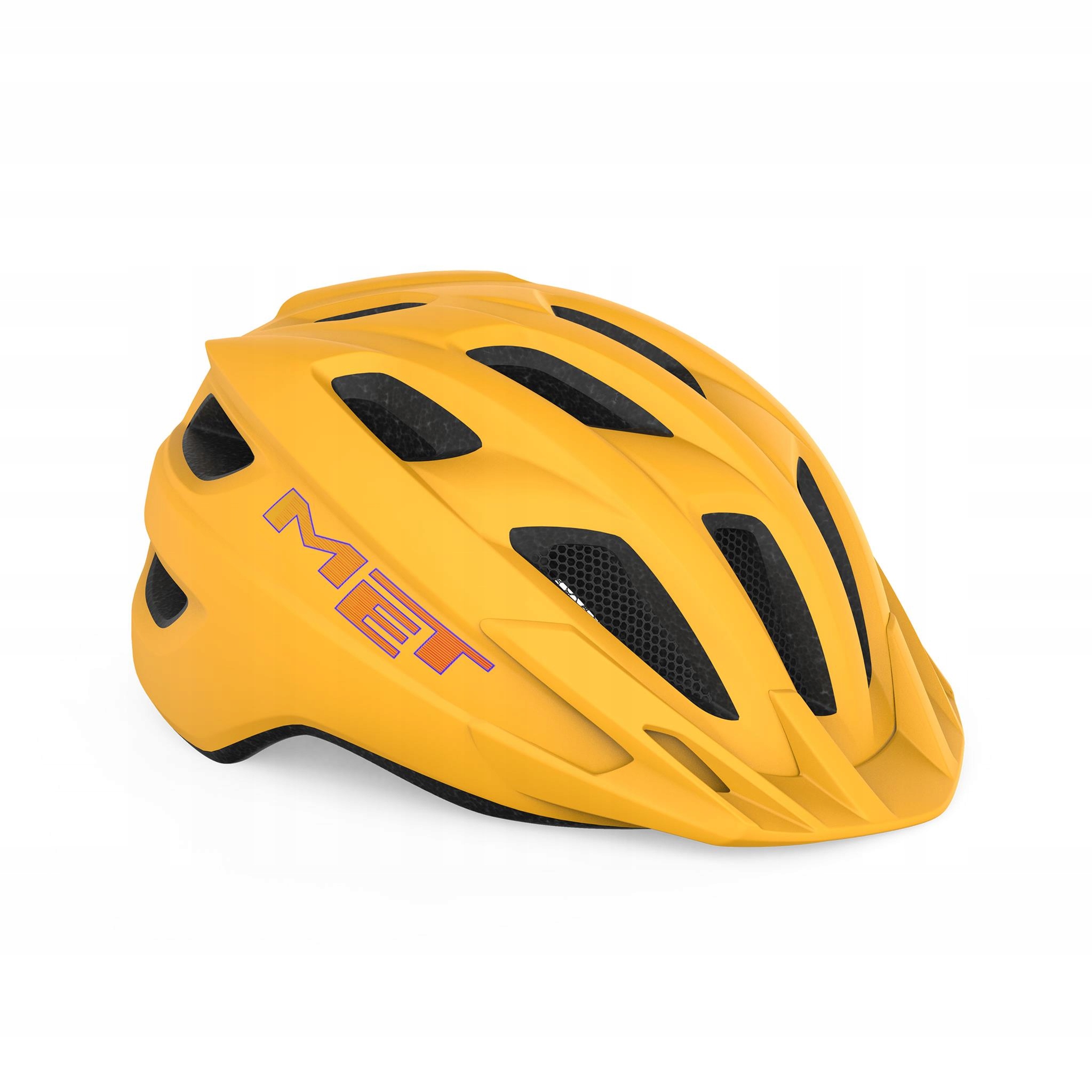 Kask Met Crackerjack II 52-57cm pomarańczowy