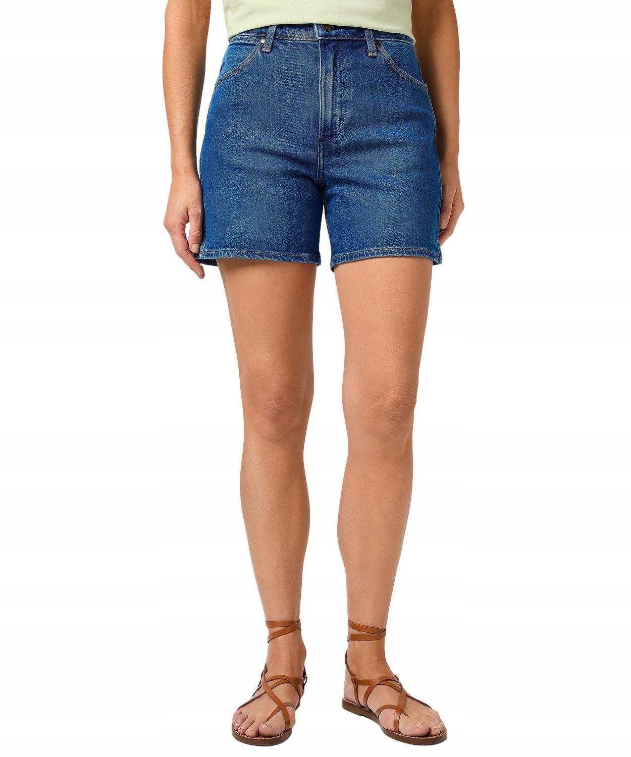 Šortky Wrangler Cowboy Short 5 Inch 112366267 Noble Navy W 30