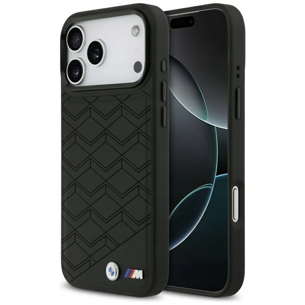 Pouzdro Bmw M Shape Logo MagSafe pro iPhone 17 Pro Max, černé