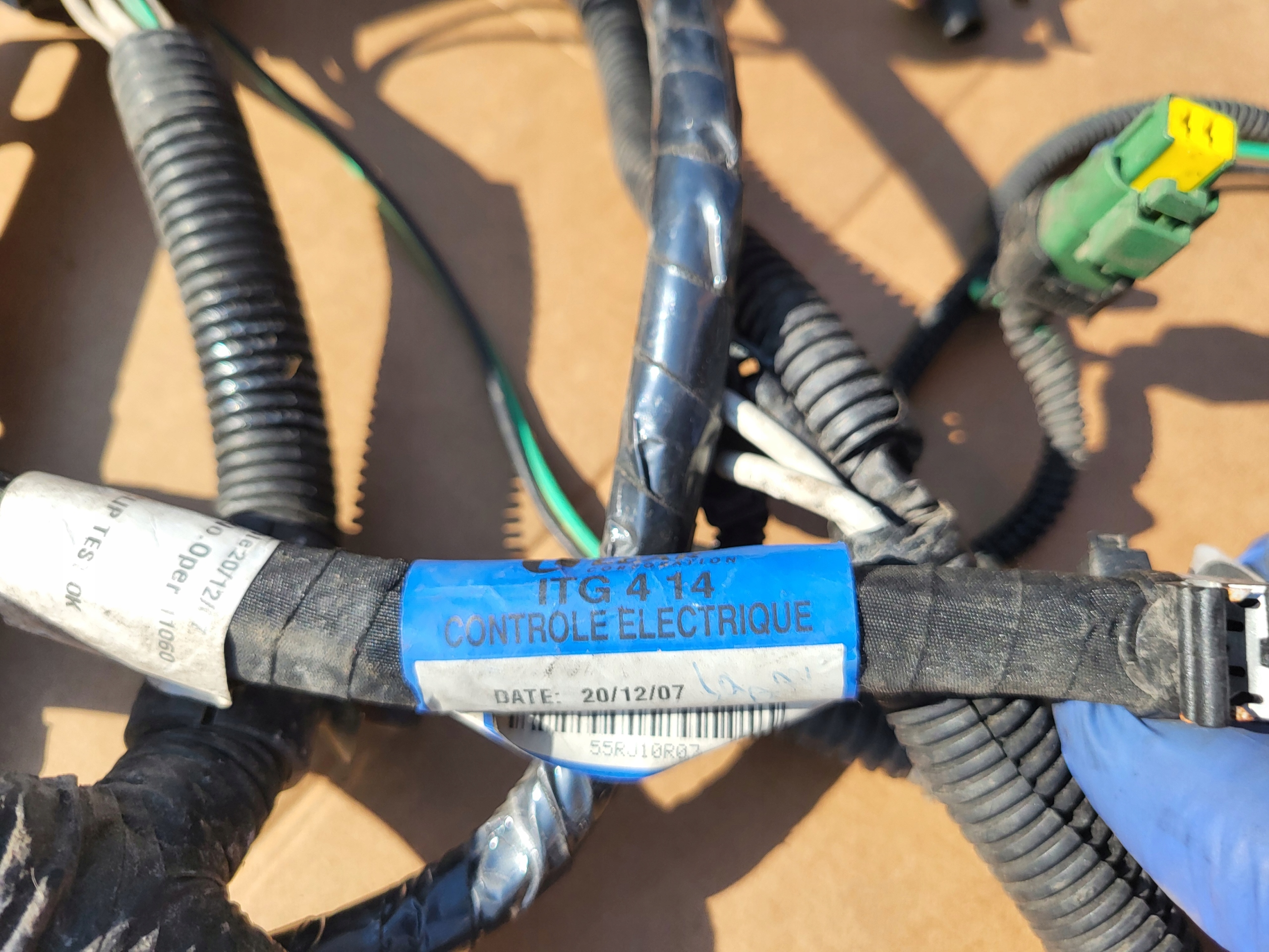 проводка коса шланги Двигателя renault LAGUNA III 3 2.0 oe европа