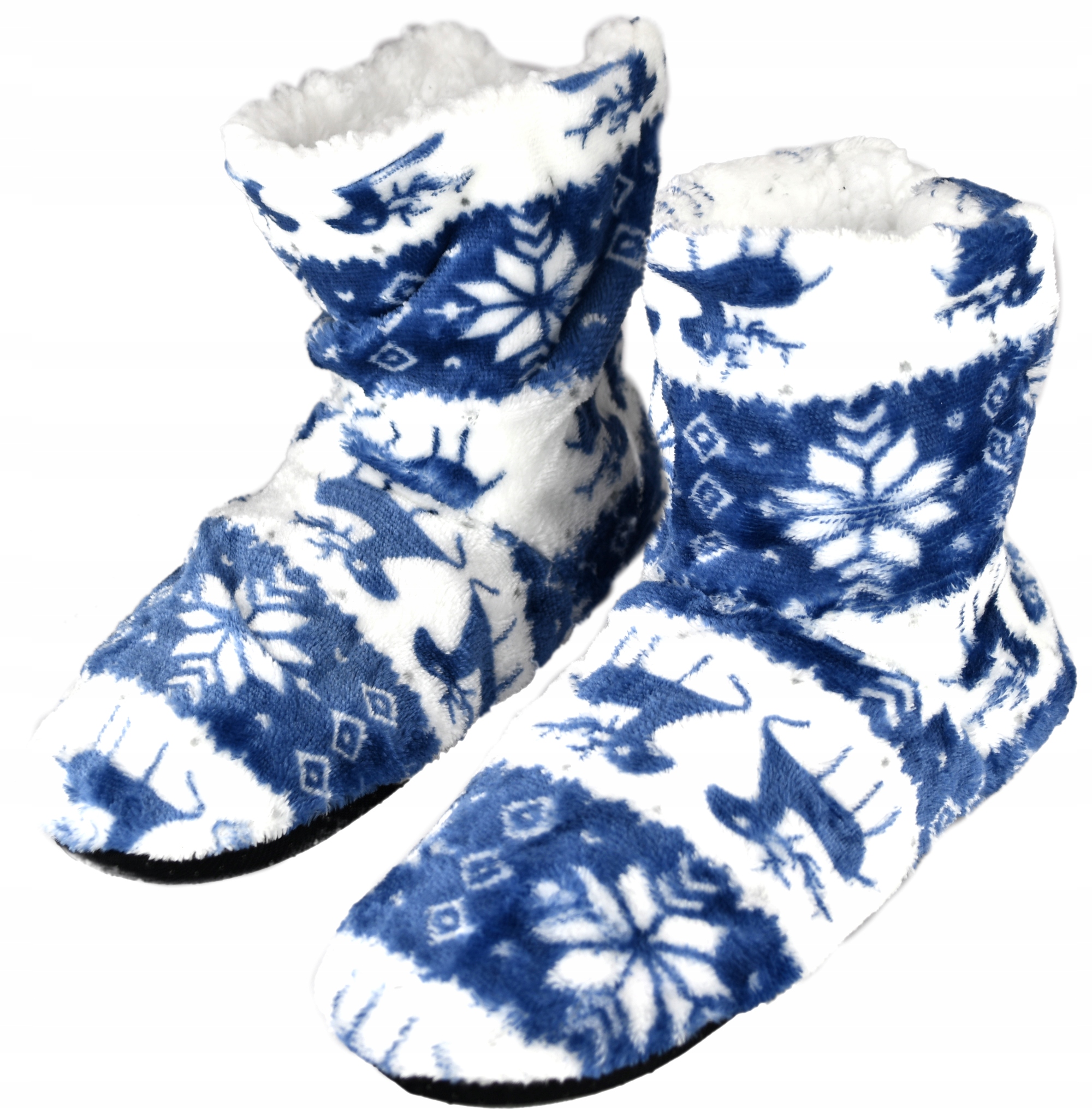 KAPCIE BABOSZ DAMSKIE ŚWIĄTECZNE OCIEPLANE PREZENT