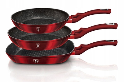 Panvica Berlinger Haus Burgundy Metallic Line BH-6796