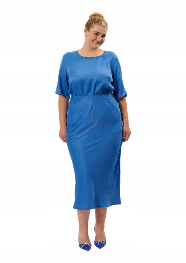 Adia Dlouhá Elefantská Safírová Sukně Sukně A035 52