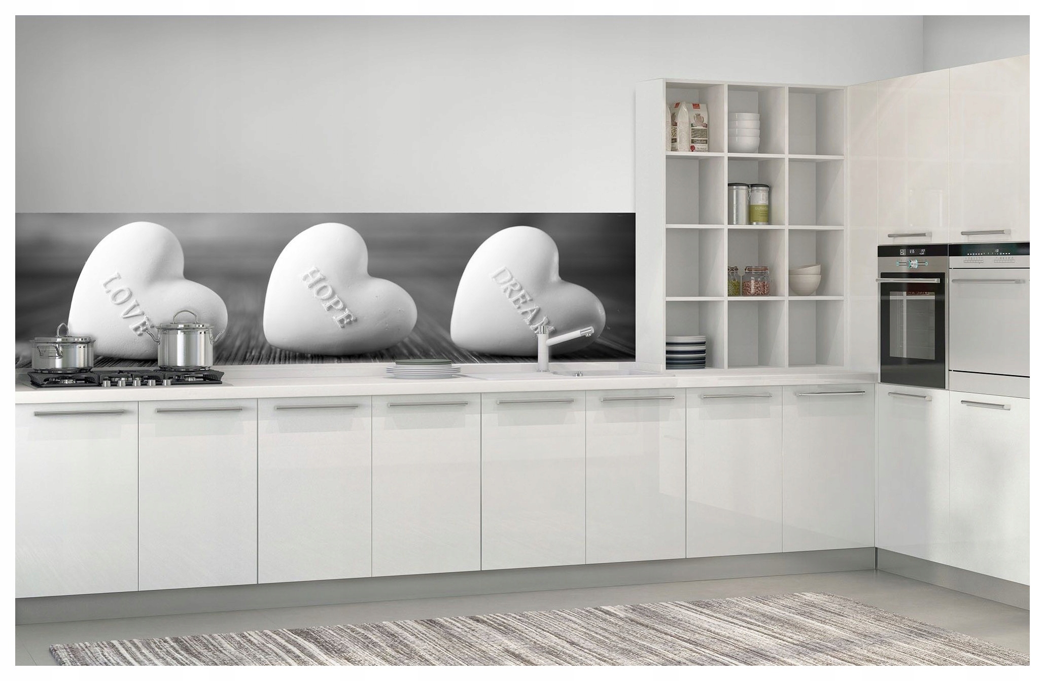 Fototapeta flizelina Strom naděje Láska snů Černobílá 250x60 lepidlo