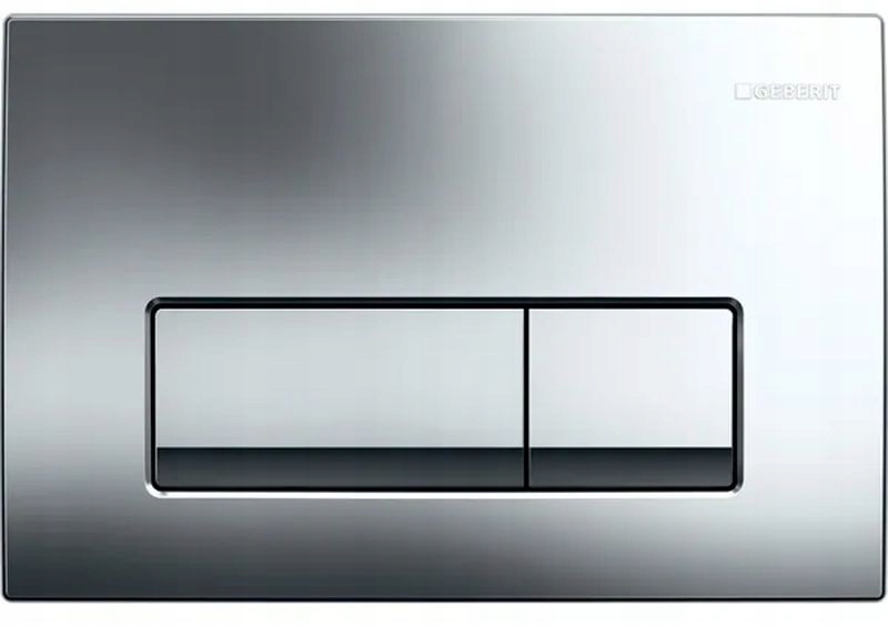 PRZYCISK SPŁUKUJĄCY WC CHROM GEBERIT DELTA50