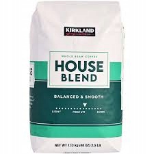Káva Zrnková Arabica Kirkland 1130 g z Usa