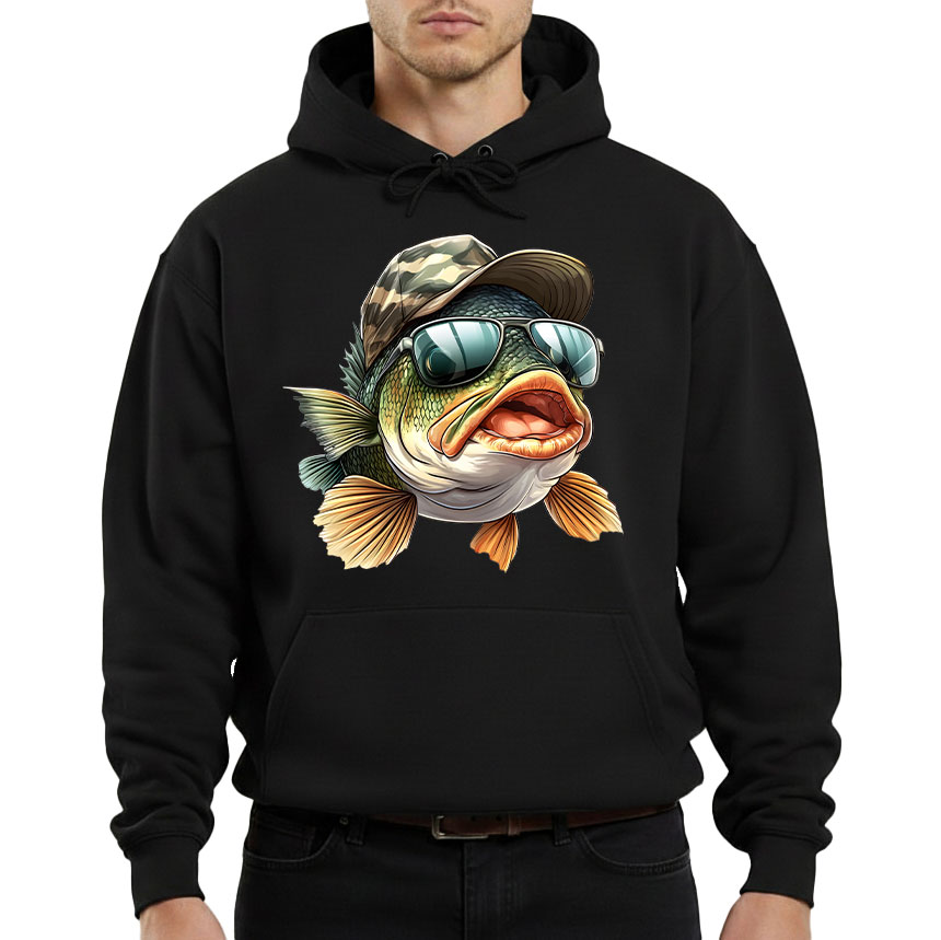 Bluza Wędkarska Męska Dla Wędkarza Zabawna Ryba Wędkarstwo S
