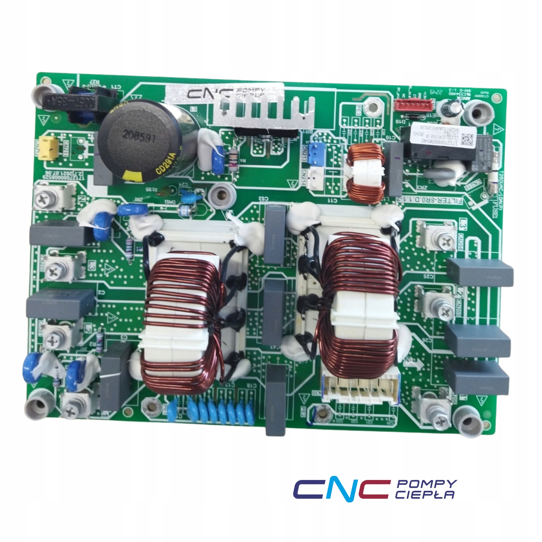 Płyta filtra Midea / Kaisai – Pompa Ciepła Oryginalna część 17127000008540