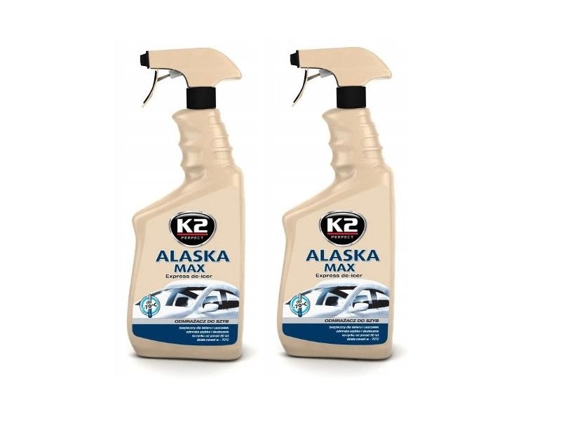 

K2 Alaska Odmrażacz Do Szyb 700ml Zestaw 2szt