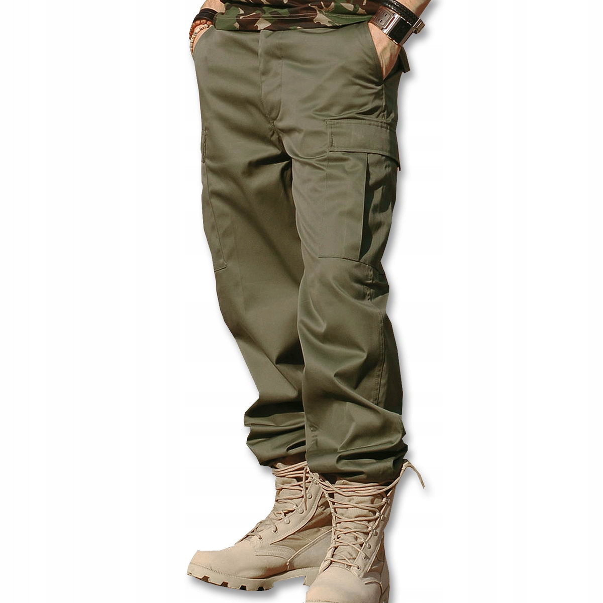 

Spodnie Bojówki Mil-Tec Bdu Ranger Olive Xs