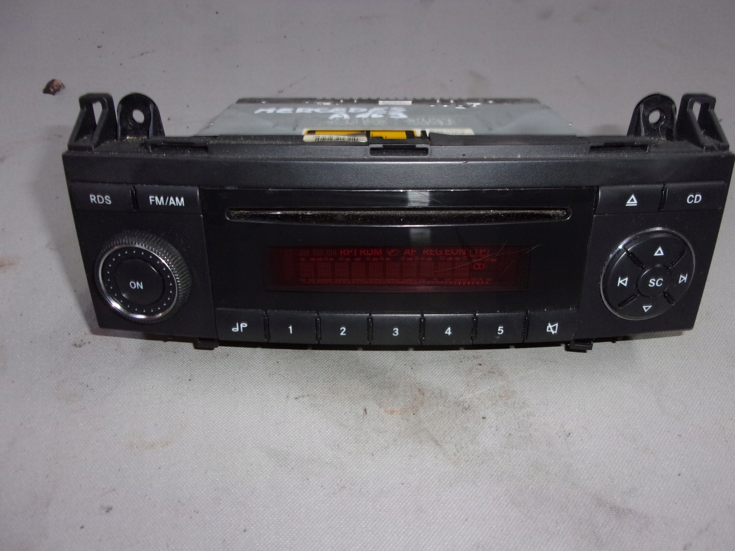 RADIO CD MERCEDES A169 1698200486