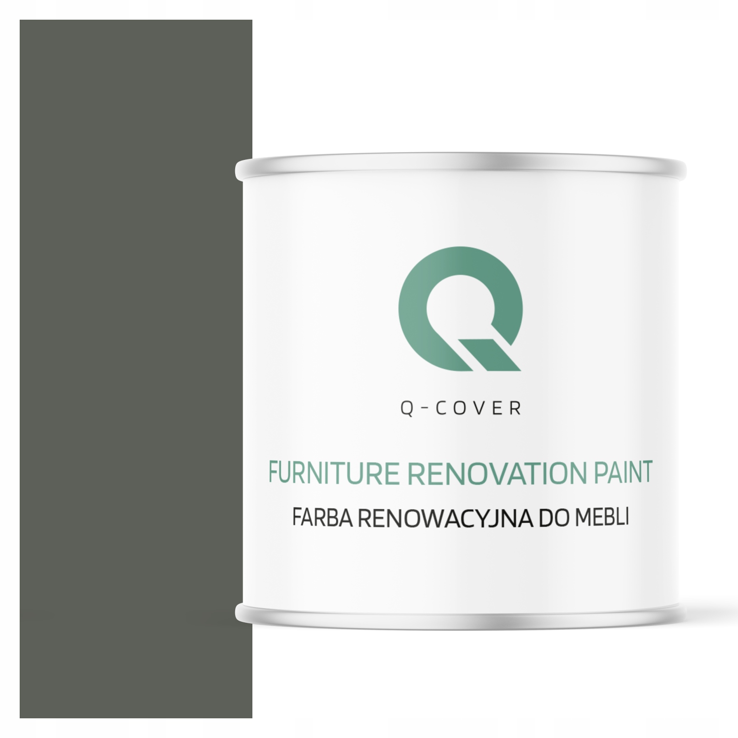 Farba Kuchynského Nábytku Na Prednej Strane Skriniek Šedá Zelená Ral 7009 Polomatná 2.5 L