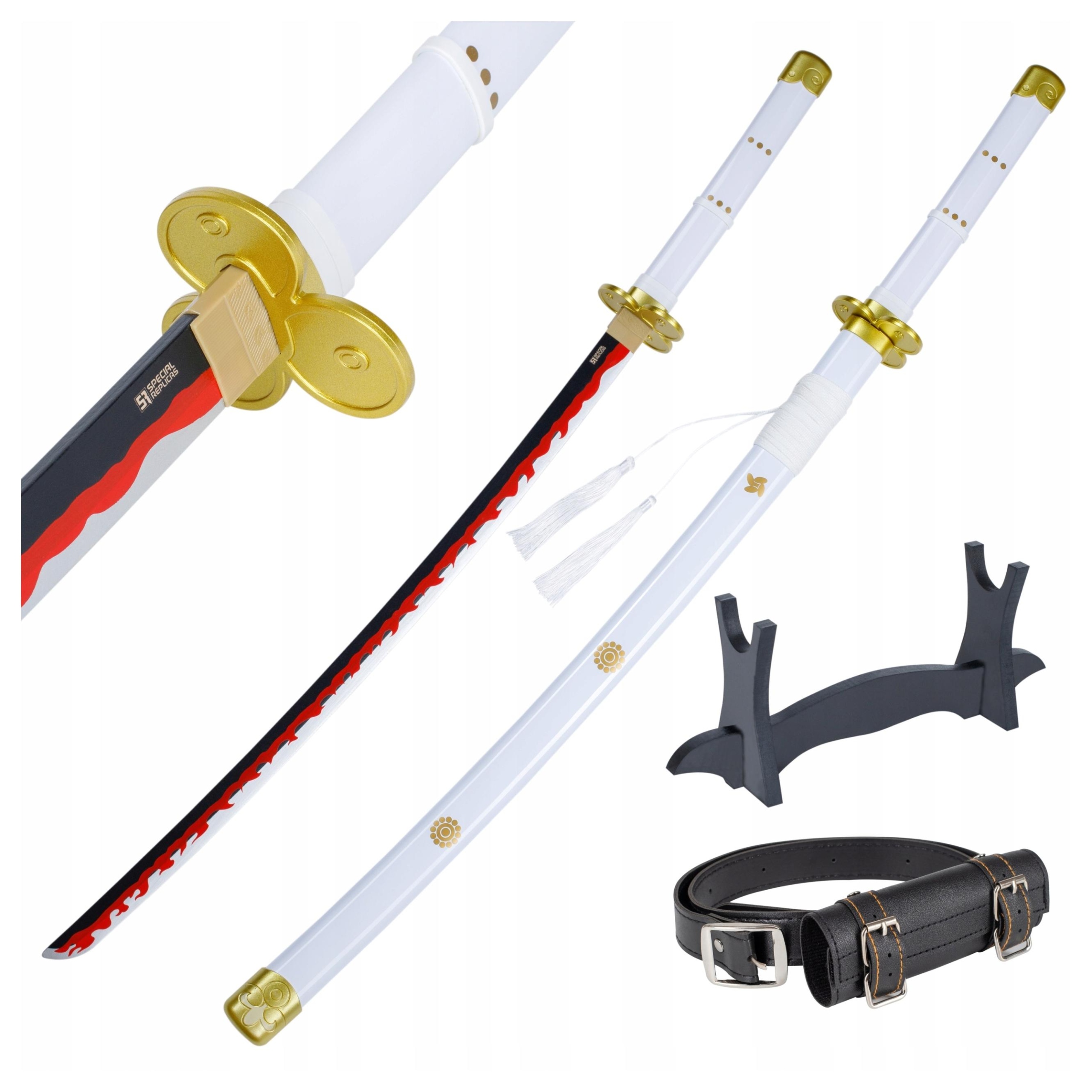 Meč Katana Roronoa Zoro Kozuki Oden's One Piece dřevěný JT10661W