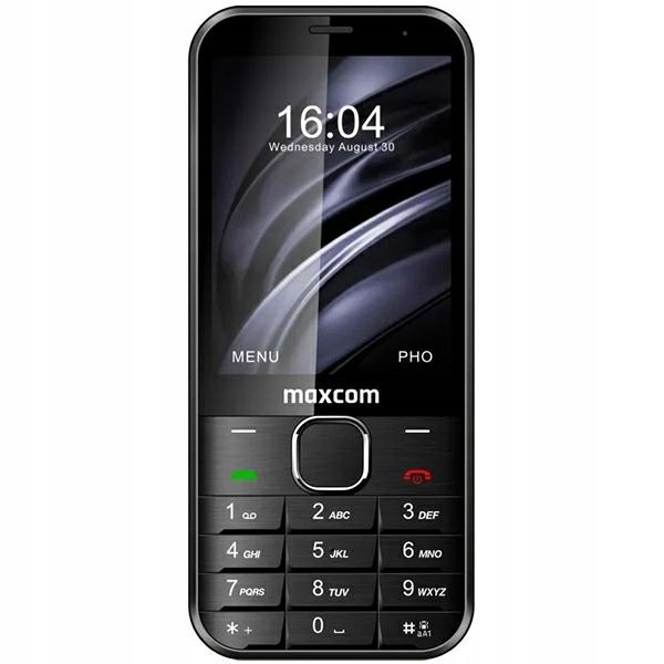 Maxcom MM334 4G Telefon komórkowy czarny