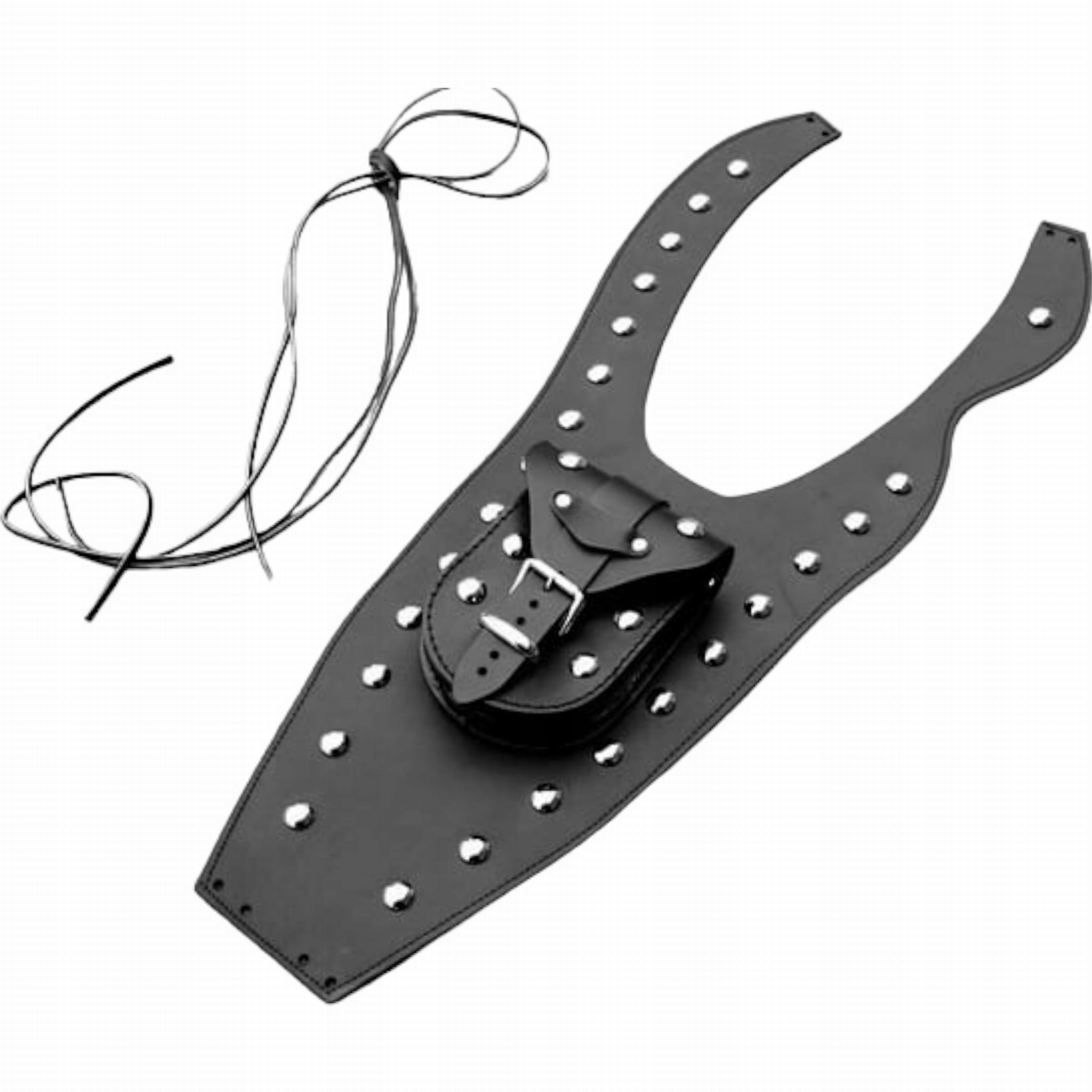 Kožený pás na nádrž Yamaha Drag Star Xvs 650 s cvočkami