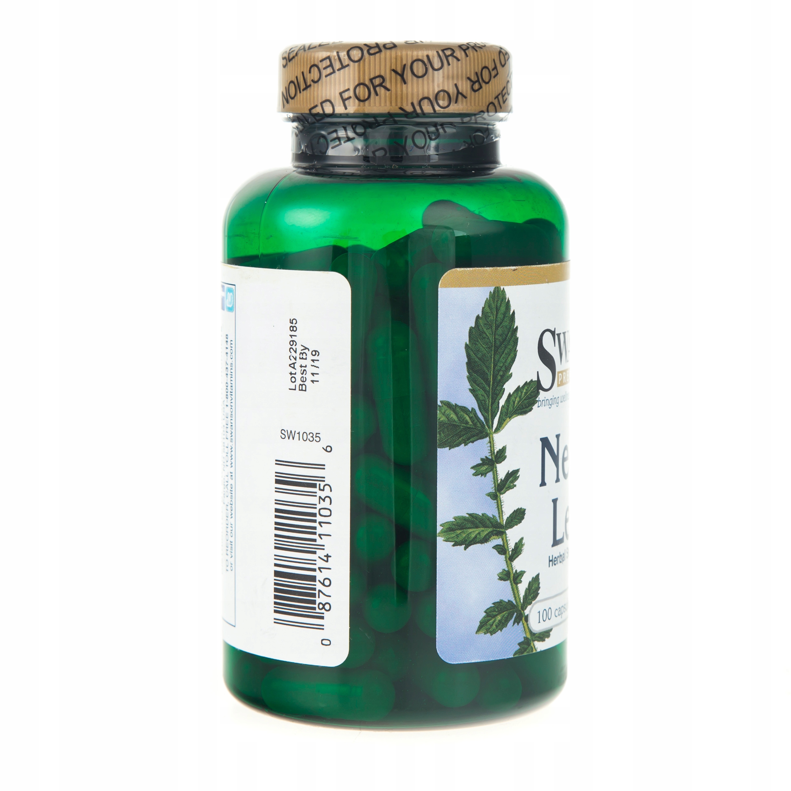 Neem Leaf 500mg 100caps Na Zdrową Skórę i Trawienie SWANSON — 5