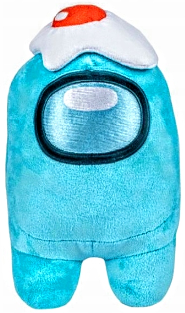 

Maskotka, pluszak, przytulanka Among Us Błękitny