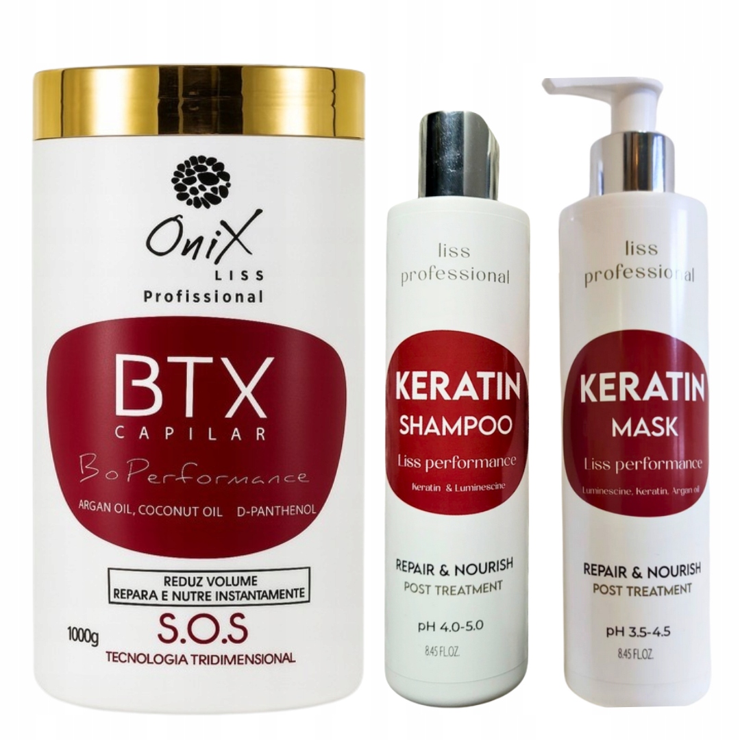Onix Performance Onix Liss Brazil 1000 g Šampon a maska Onix Liss