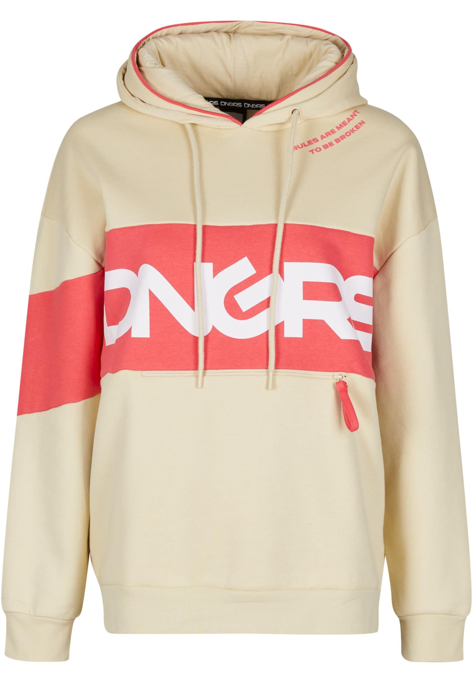 Dangerous Dngrs mikina dámská Oversized Hoody Trust XXL béžová