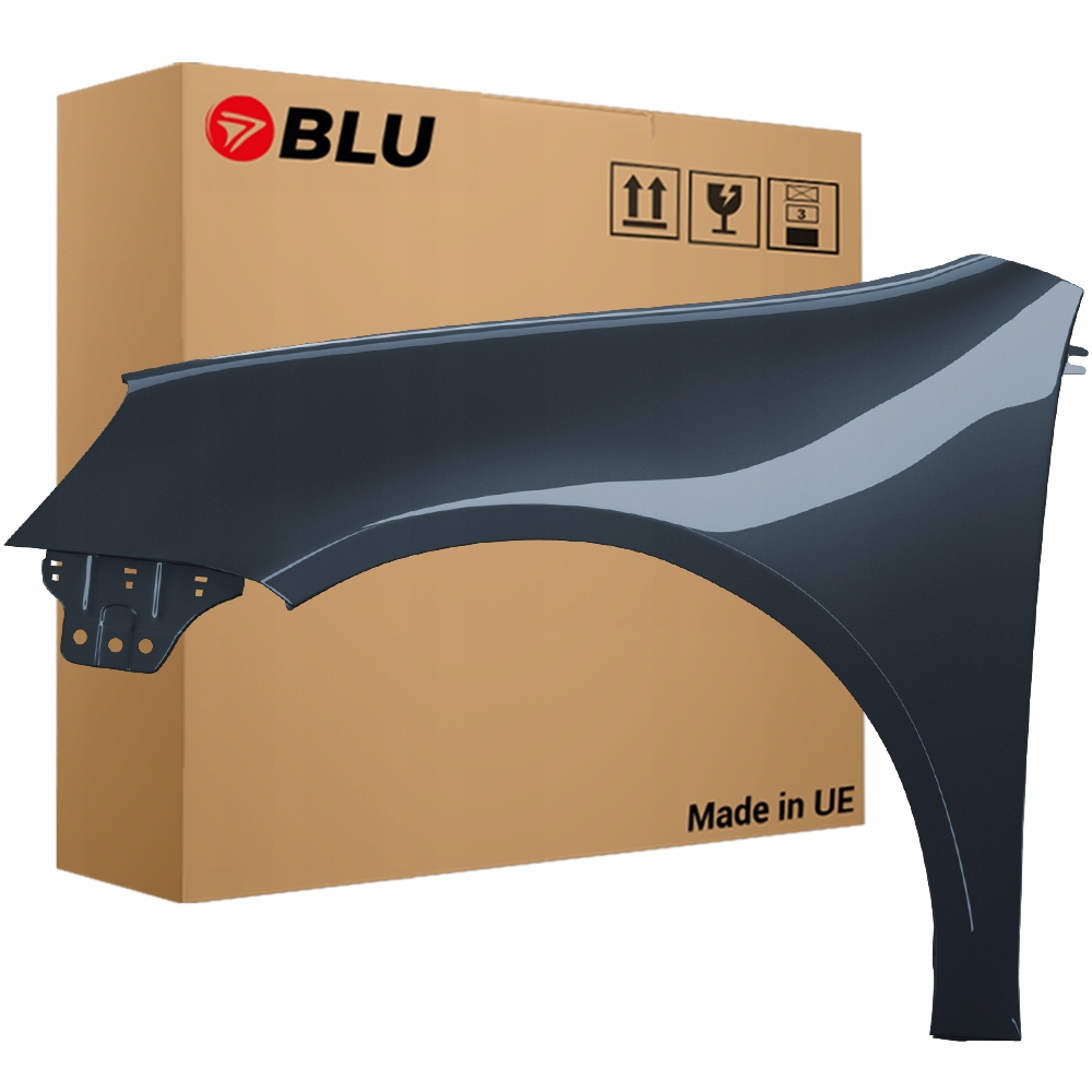 Blu Vw Golf V 5 LC7V levý blatník antracit 03-09 přední hatchback pozink