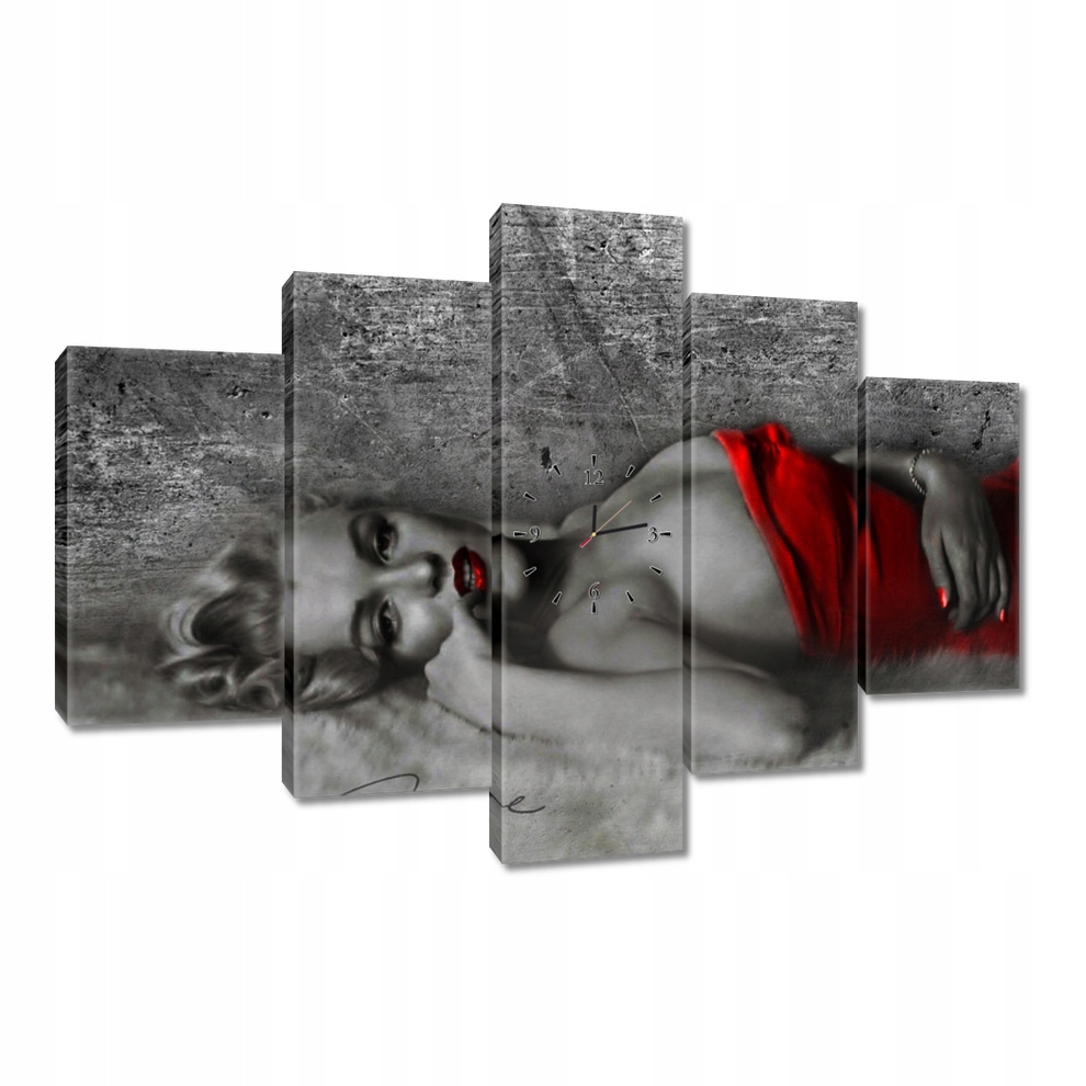 Nástenné hodiny 150x105 Marilyn Monroe