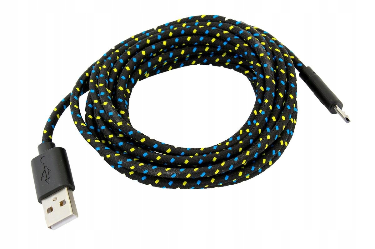 

Kabel Micro Usb-usb 3M W Oplocie