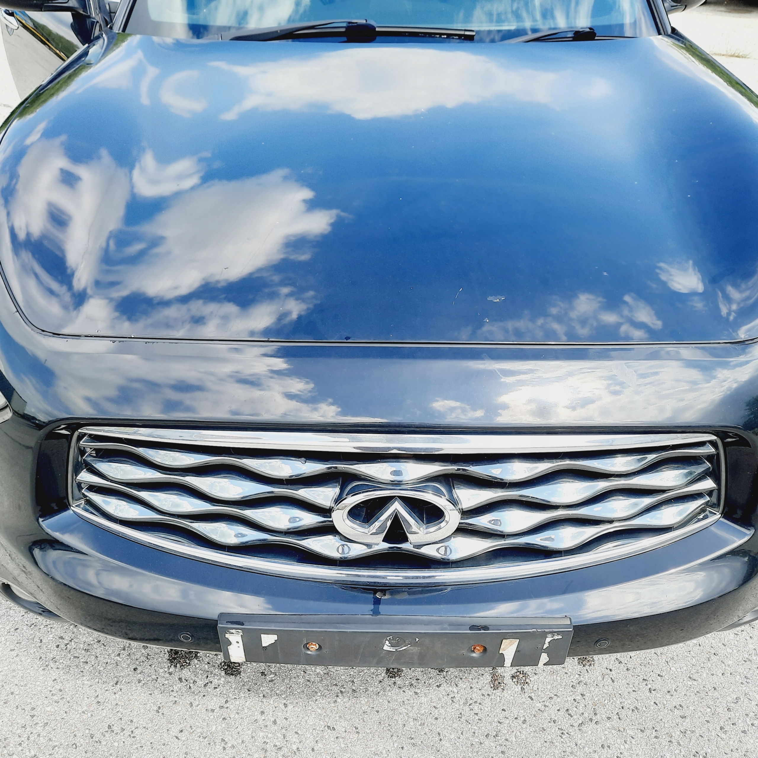 INFINITI FX30d II S51 MASKA ZDERZAK PRZÓD KOMPLETNY KH3