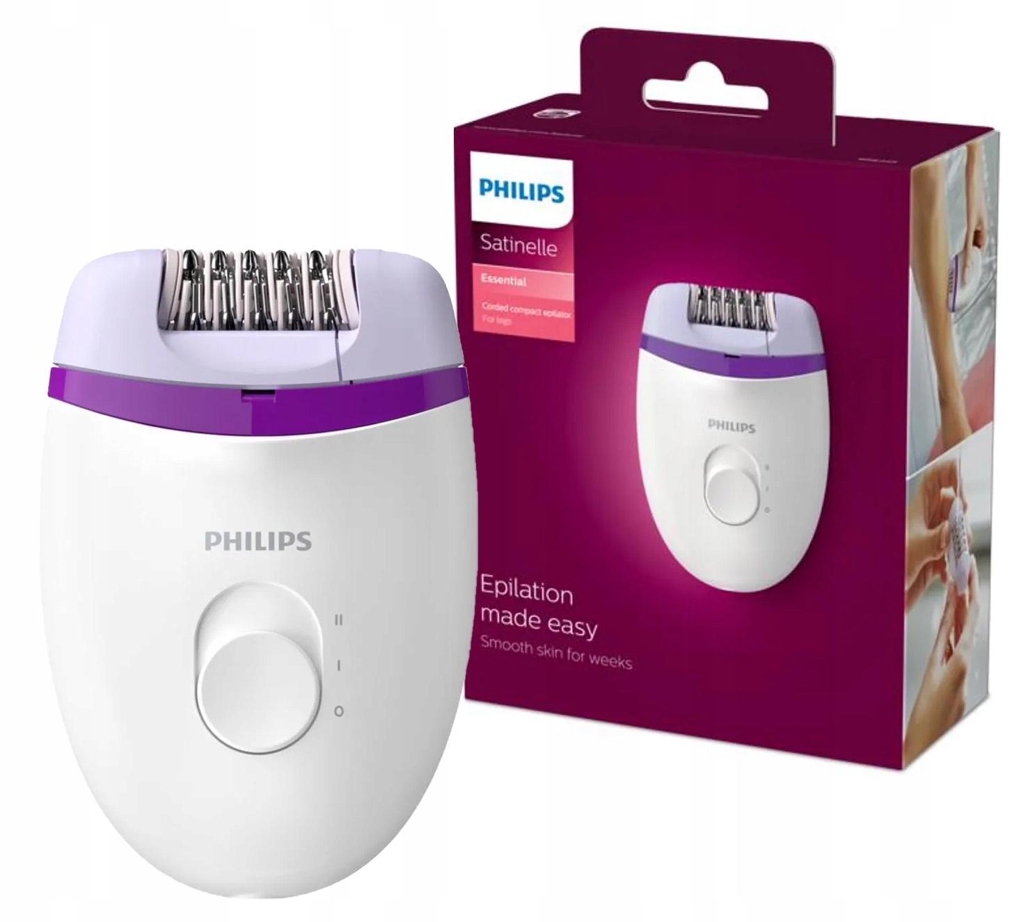DEPILATOR PHILIPS GOLARKA TRYMER ZESTAW BRE225