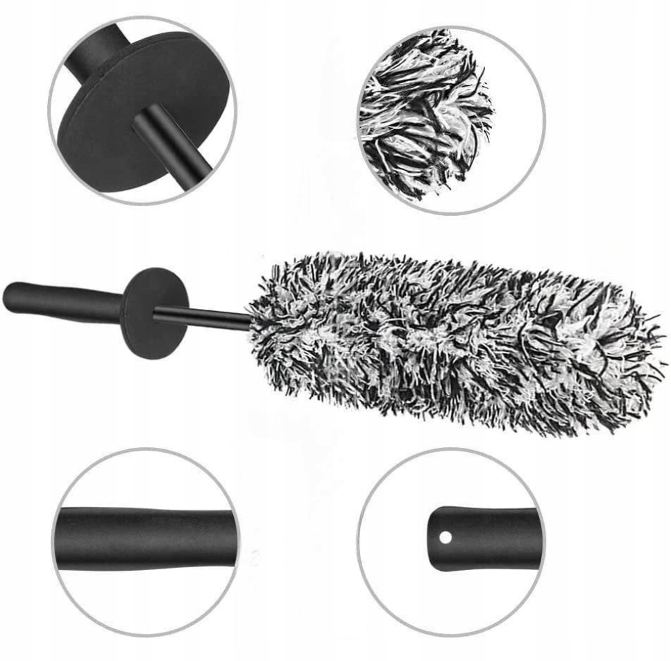 SZCZOTKA DO MYCIA CZYSZCZENIA FELG Z MIKROFIBRY Producent Inny