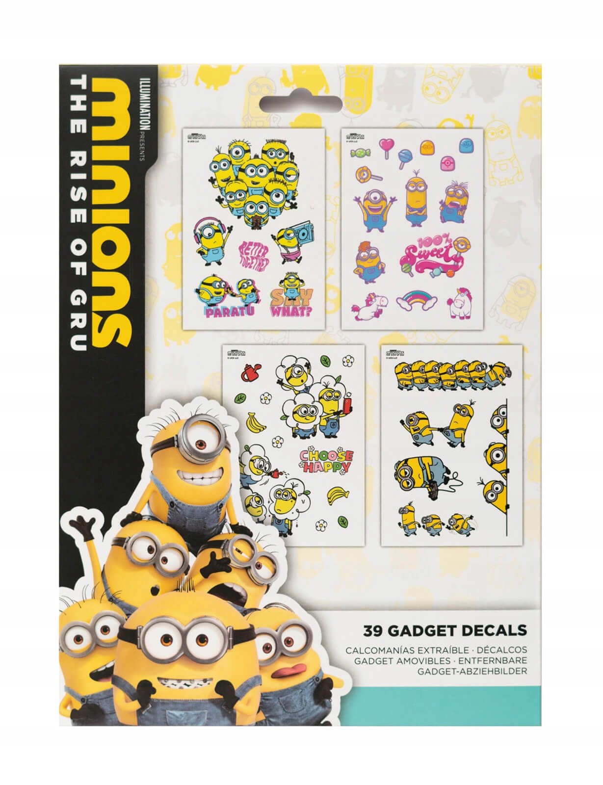 

Naklejki na laptopa Minionki zestaw 39 szt