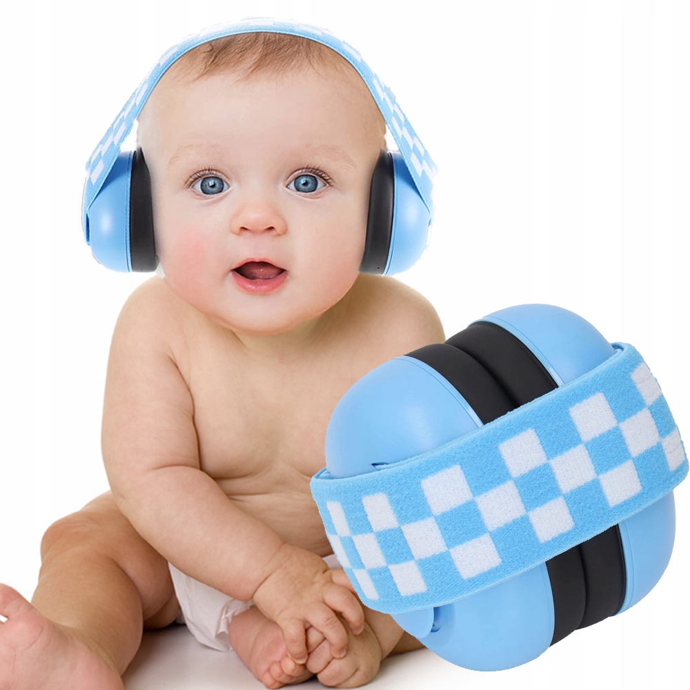 SŁUCHAWKI NAUSZNIKI OCHRONNE WYCISZAJĄCE WYGŁUSZAJĄCE DLA NIEMOWLĄT