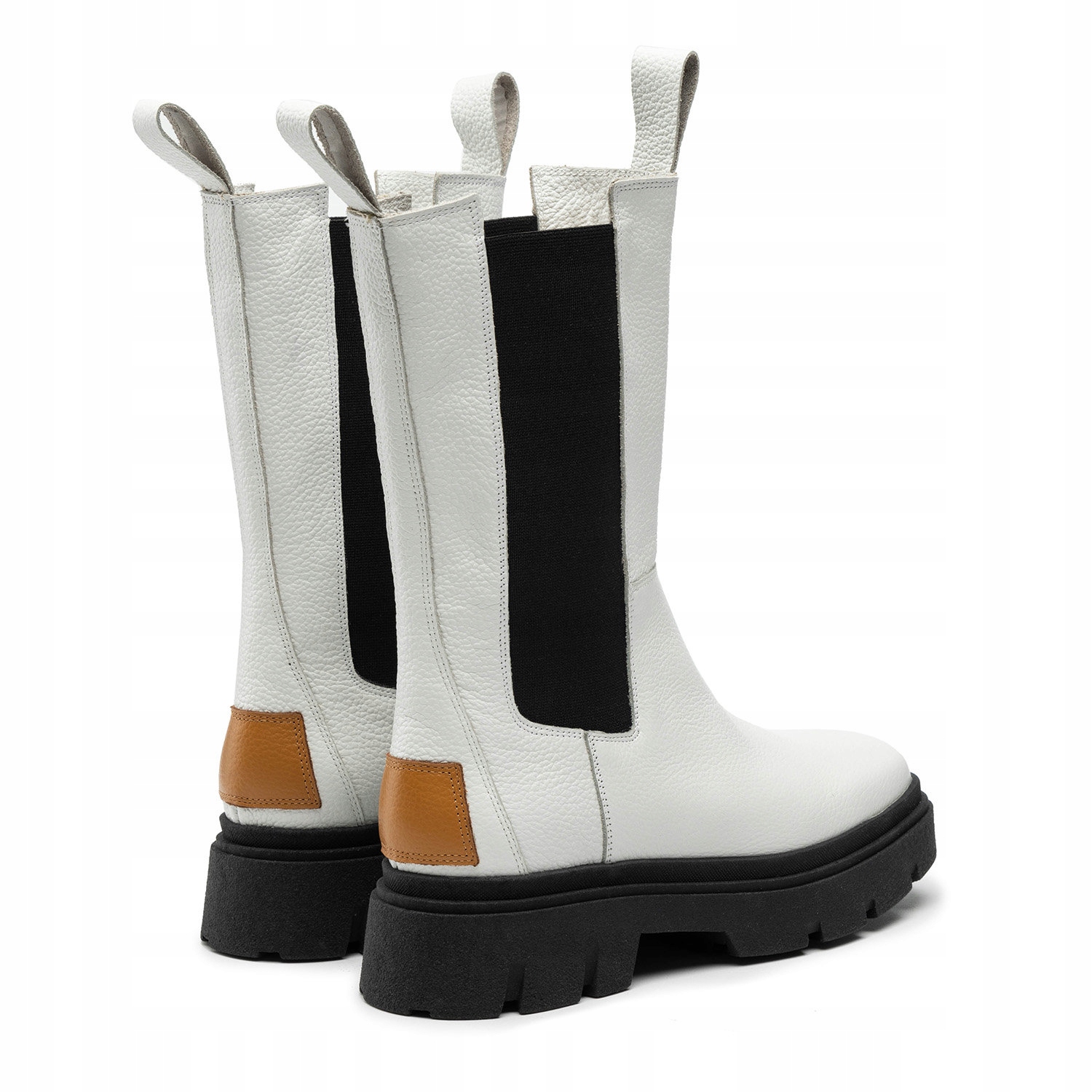 Sztyblety R.Polański 1513 - Biały Lico Marka R.Polański