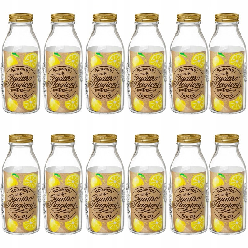 

12x Butelka Bormioli Rocco Quattro Stagioni 1000ML