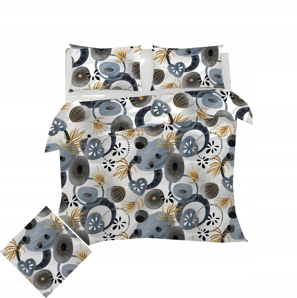 Sada Povlečení 160x200 2x70x80, 100% Bavlna, 140 g/m2, vzor: Picasso Sz