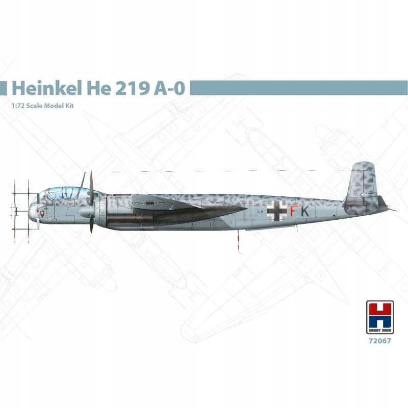 Hobby 2000 72067 Heinkel He 219 A-0 1/72