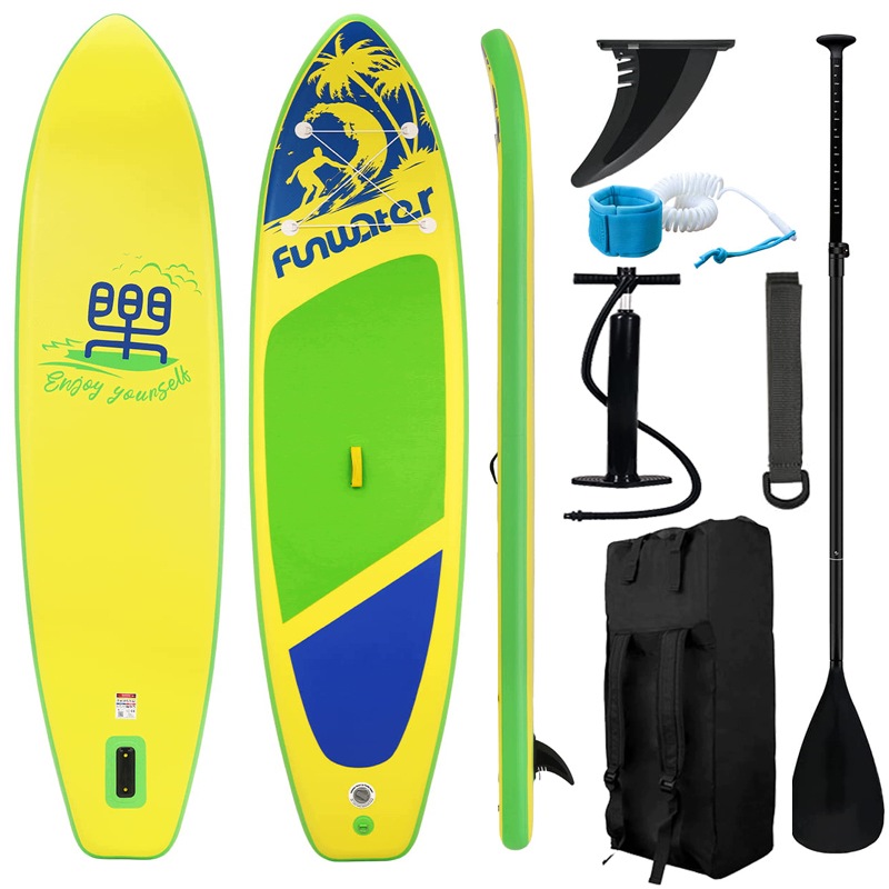 Funwater SUPFW28D Deska Sup Pompowana Paddleboard Zestaw Pompka Torba 350CM