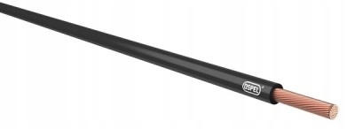 

Przewód Linka Lgy 1,5mm Czarny Kabel 450/750V 100m