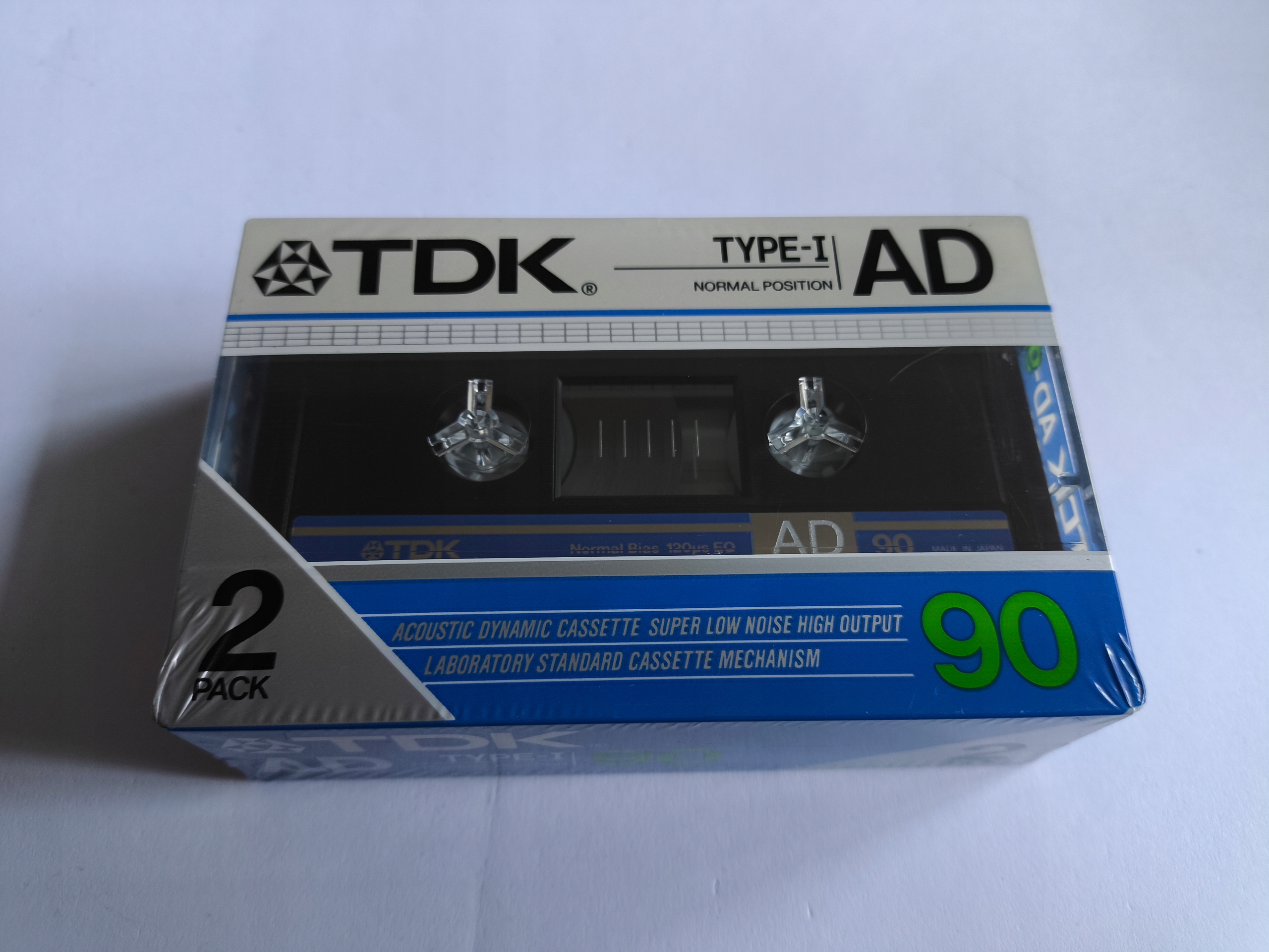 2pack (dvě kazety) Tdk Ad 90 Japan 1986 AD90 *2950