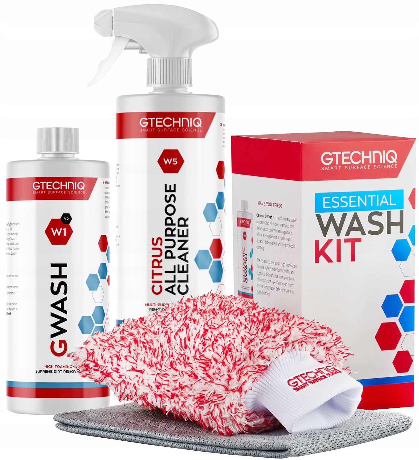 GTECHNIQ Essential Wash KIT Zestaw Do Mycia Auta Producent Gtechniq